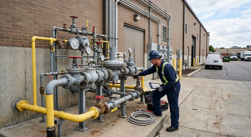 Commercial Gas Line Repair in Columbus, OH