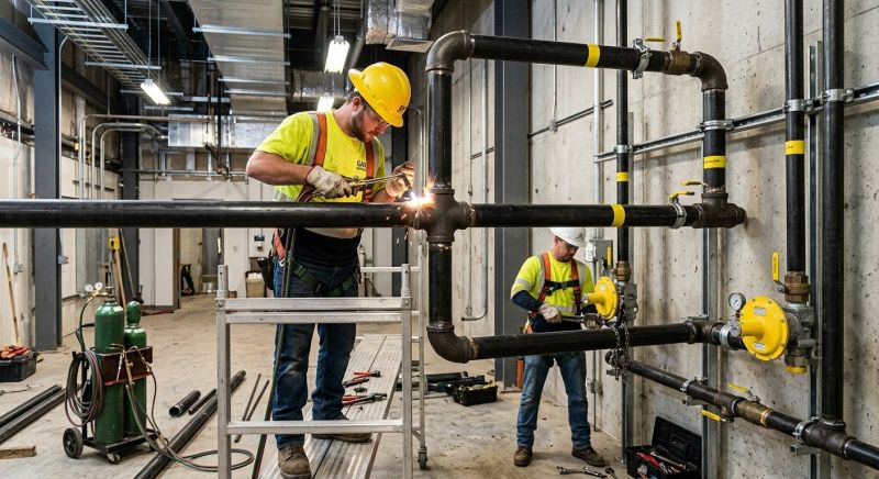 Commercial Gas Line Repair in Denver County, CO