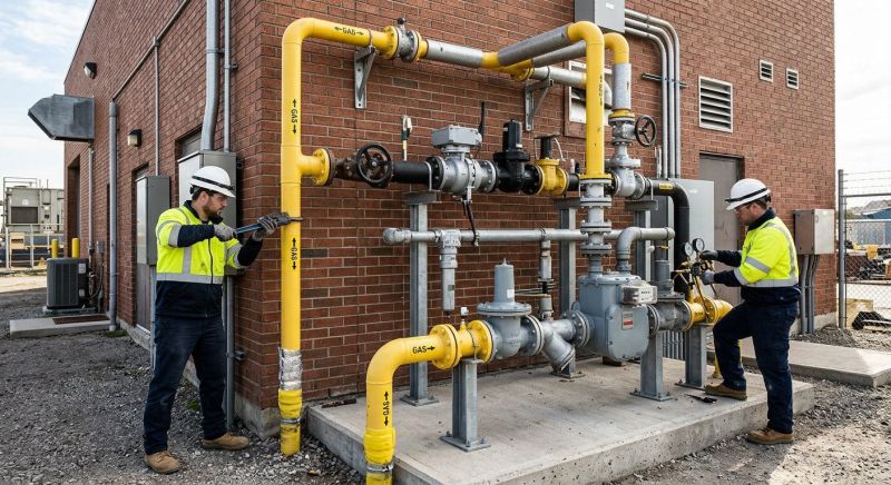 Commercial Gas Piping in Columbus, OH