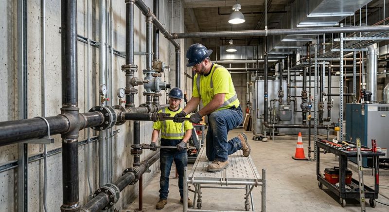 Commercial Gas Piping in Columbus, OH