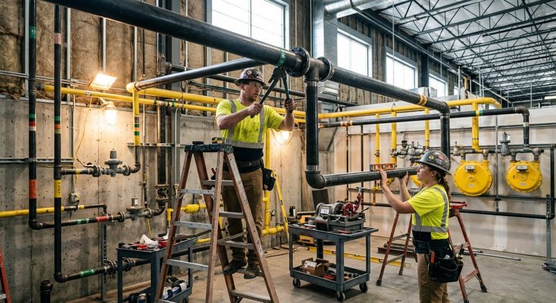 Commercial Gas Plumbing in Fredericksburg, VA