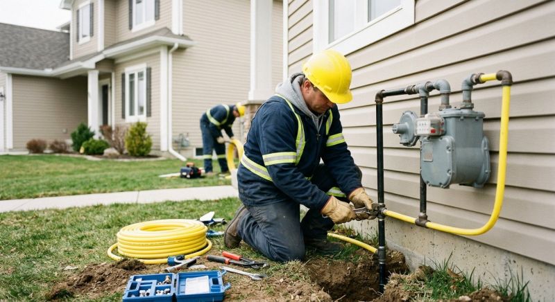 Gas Line Installation in San Antonio, TX