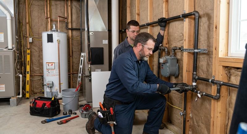 Gas Line Relocation in Fredericksburg, VA