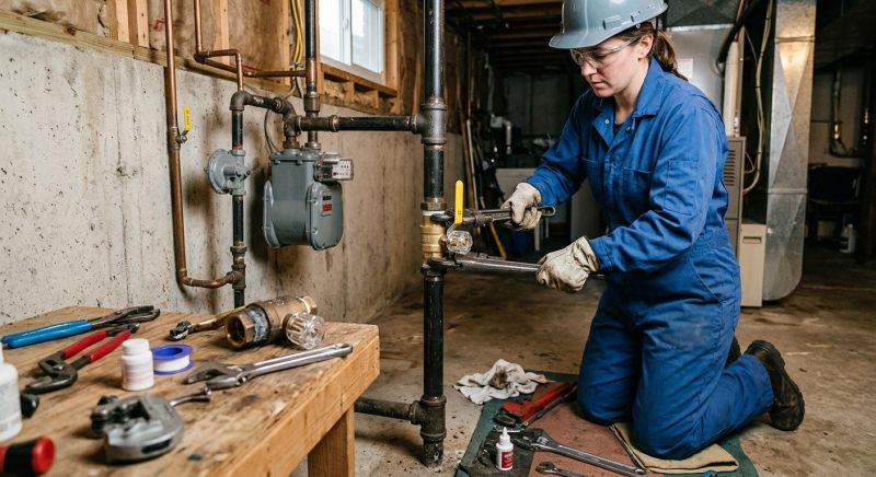 Gas Valve Repair in Fredericksburg, VA