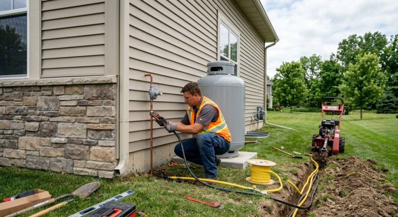 Propane Line Installation in Denver, CO