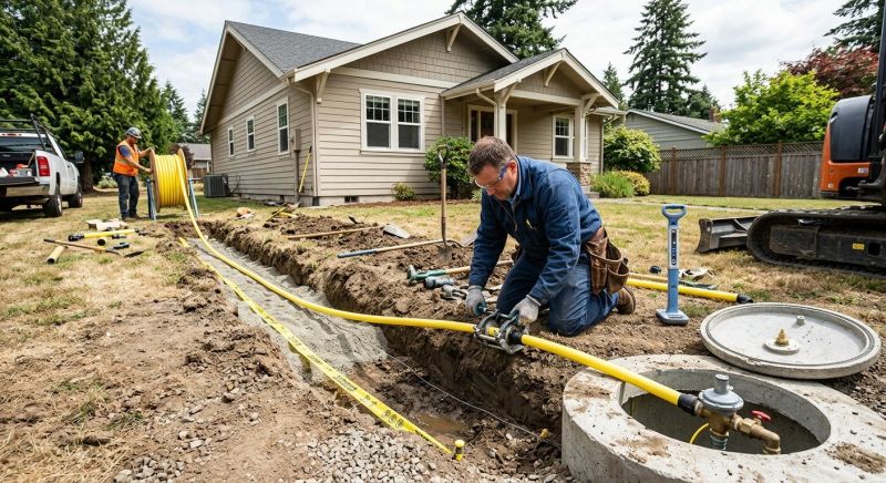 Propane Line Repair in Columbus, OH
