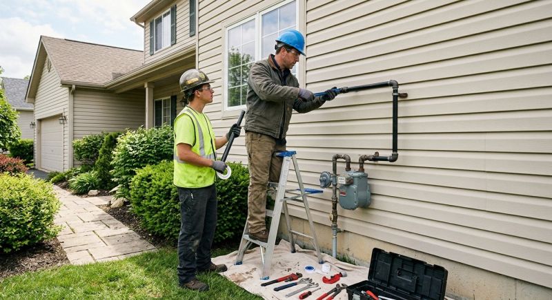 Propane Line Replacement in Austin, TX