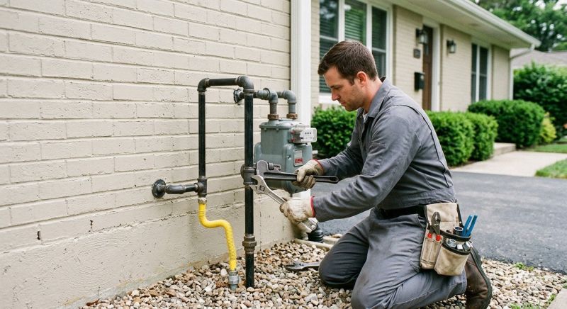 Residential Gas Piping in Austin, TX