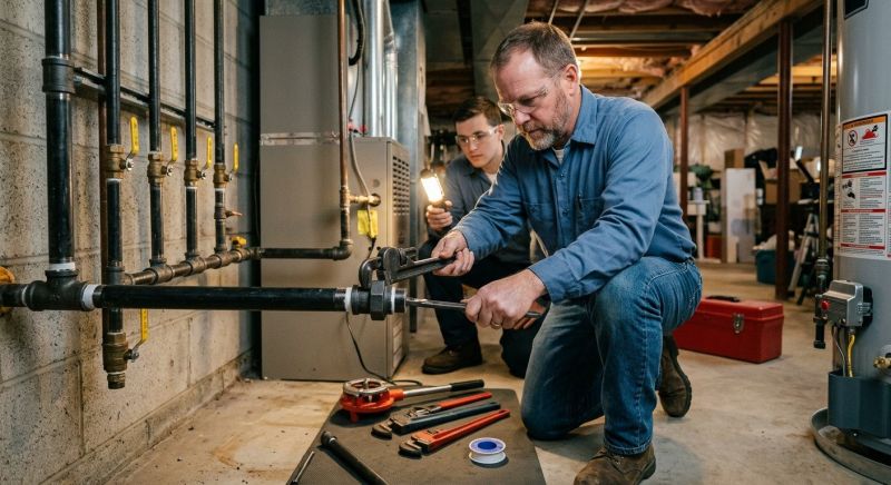 Residential Gas Plumbing in Annapolis, MD