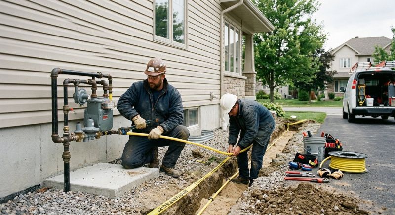 Underground Gas Line Service in Sacramento, CA